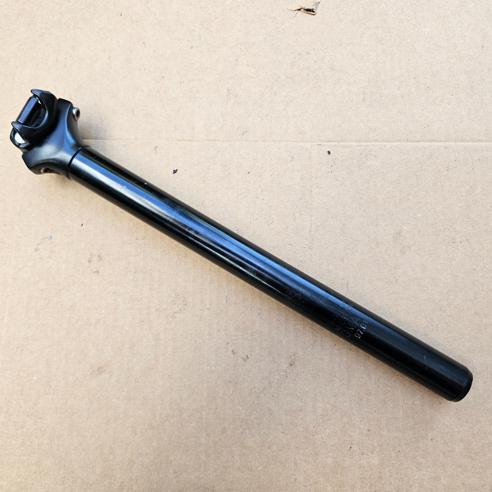 Vintage 90s 2-Bolt Tahoma GT Seatpost 27.2mm x 350mm 27.2 Mountain Bike Black