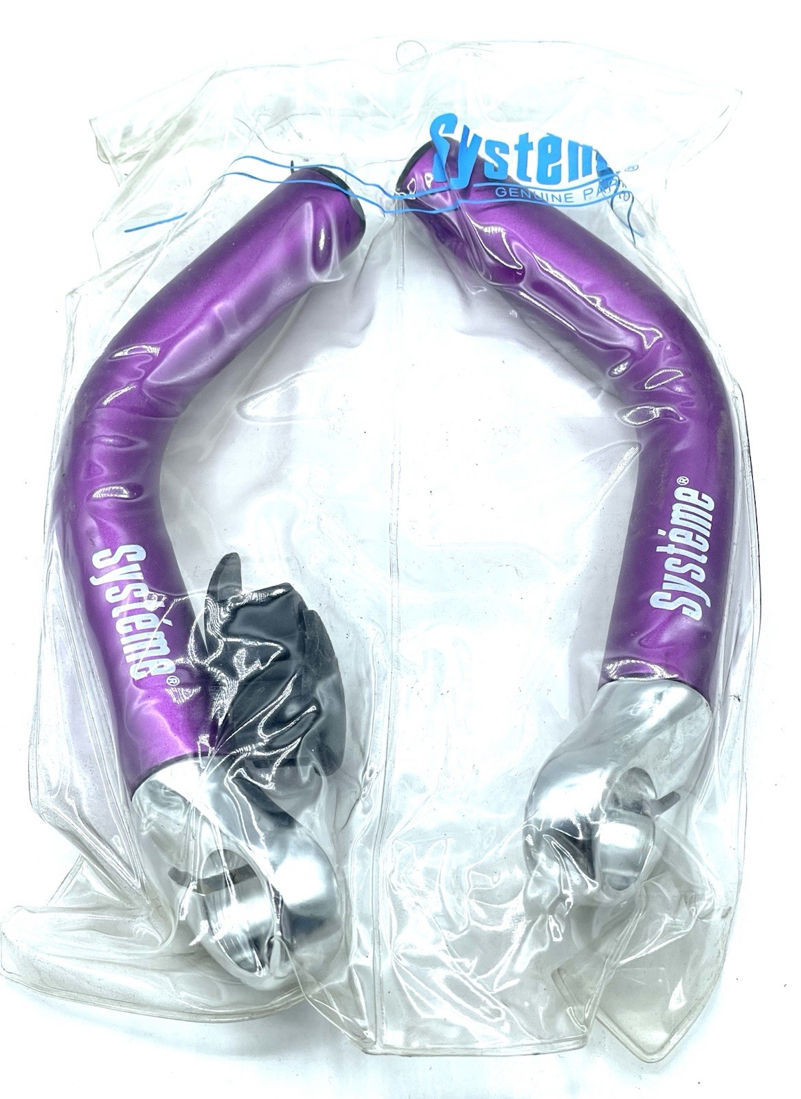 Systeme Purple Anodized Vintage 1990’s Mountain Bike Bar Ends NOS
