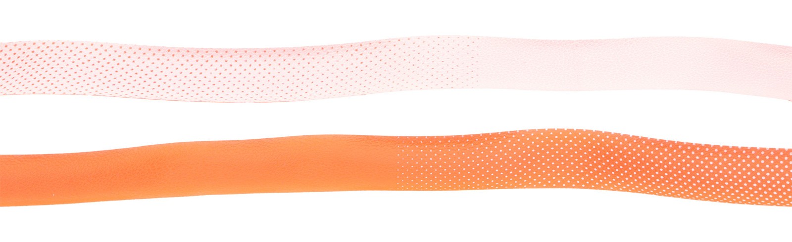 Ciclolinea Pelten Shade Handlebar Tape Foam White to Orange Fade ’80s NEW NOS