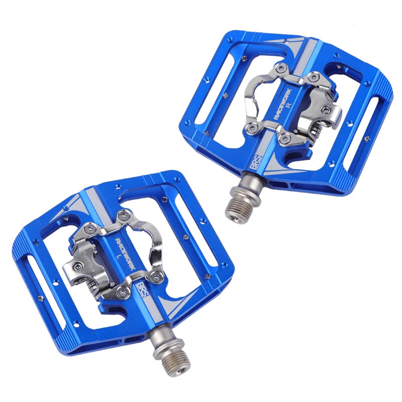 M215 Pedals For Bicycle Footrest Mtb Mixed Pedals Clip Mountain Bike Foot