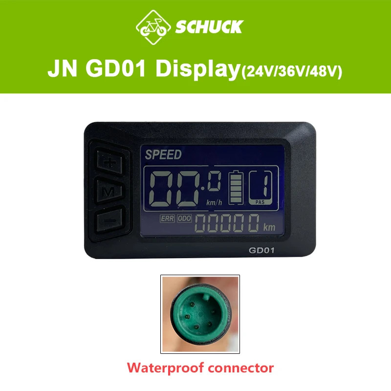 24V 36V 48V JN LED/LCD E-bike Display Group Electric Bicycle Control Panel