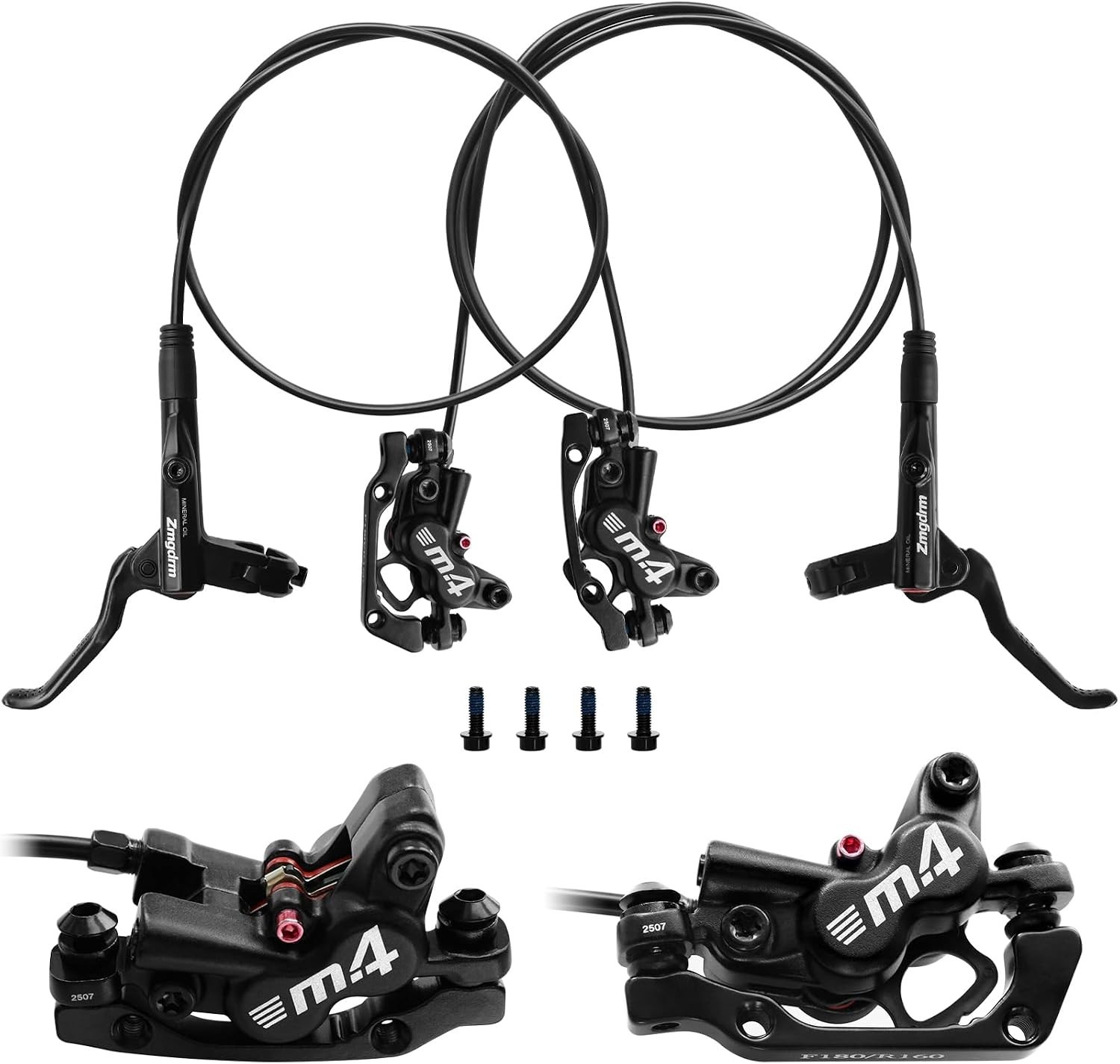 Silent MTB Disc Brake Kit with PM/is Adapter