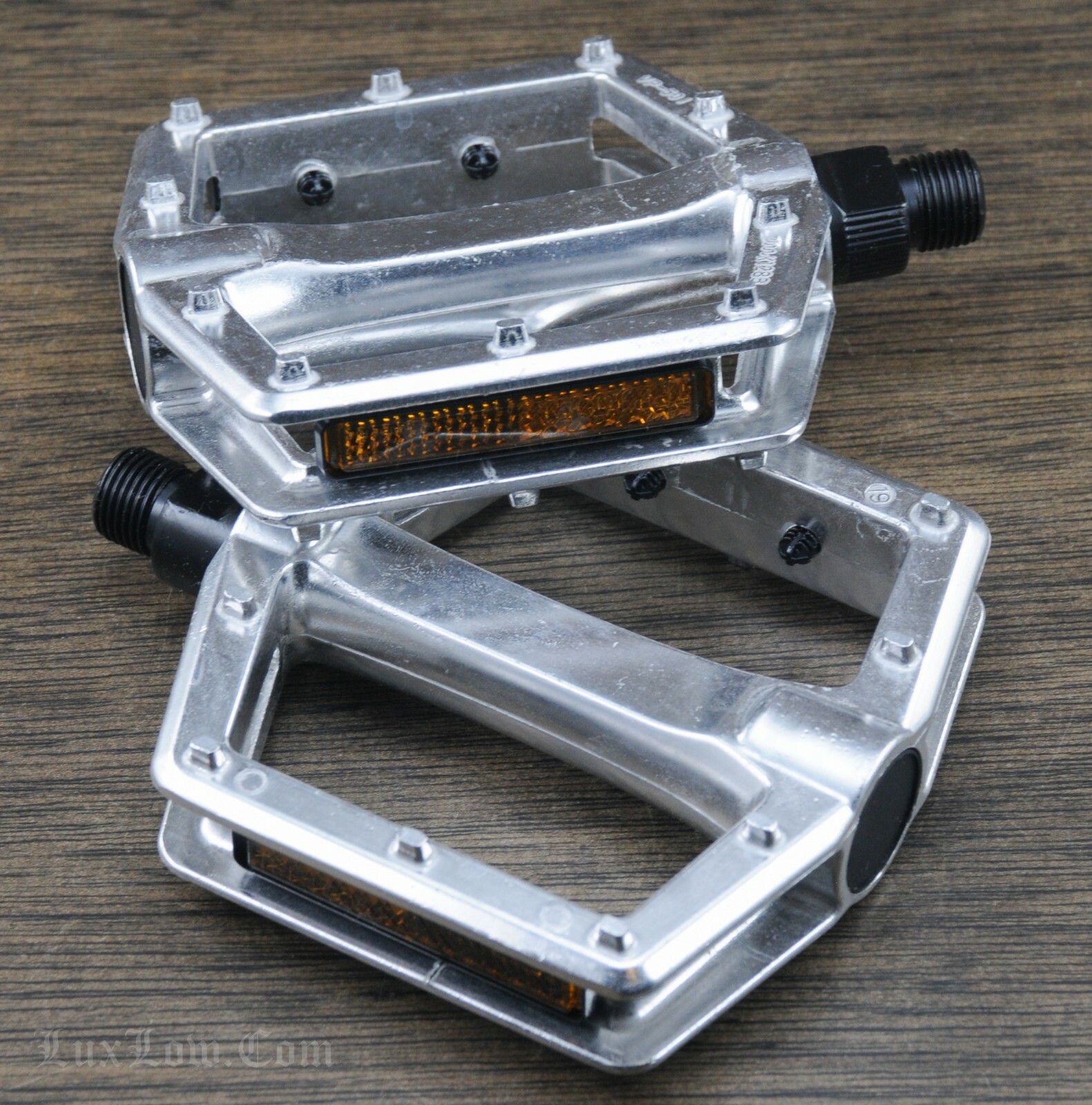 LowPro Platform Bike Pedals 9/16″ Fixed Gear Track BMX MTB Cruiser Fixie Bicycle