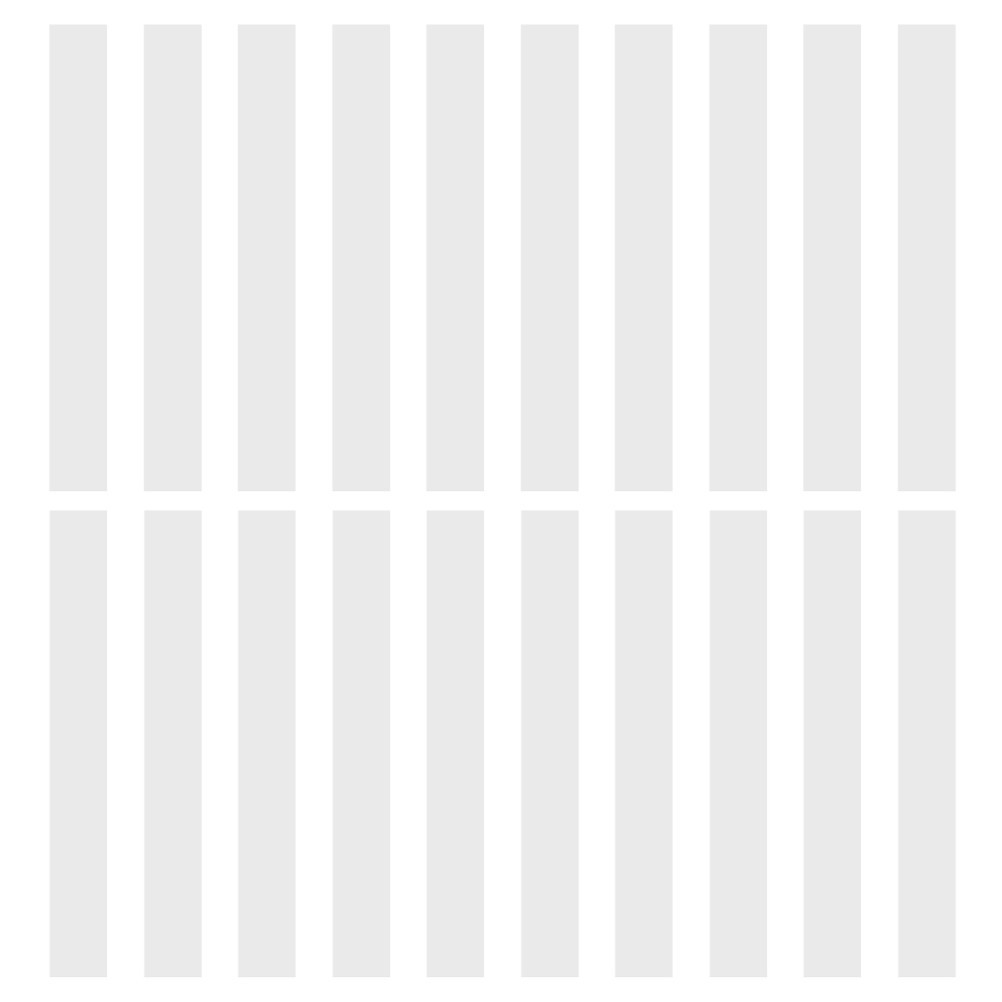 20 Pcs Rack Sticker Frame Protector Tape