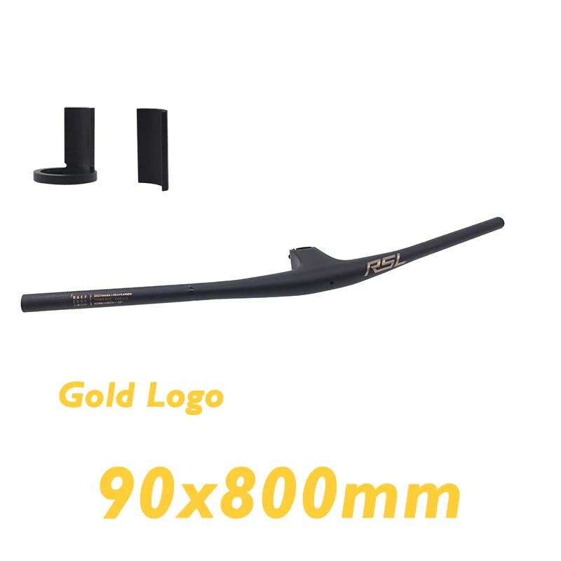 MTB XC Mountain Bike -13 Degree Integrated Carbon Handlebar Flat Bar with Stem