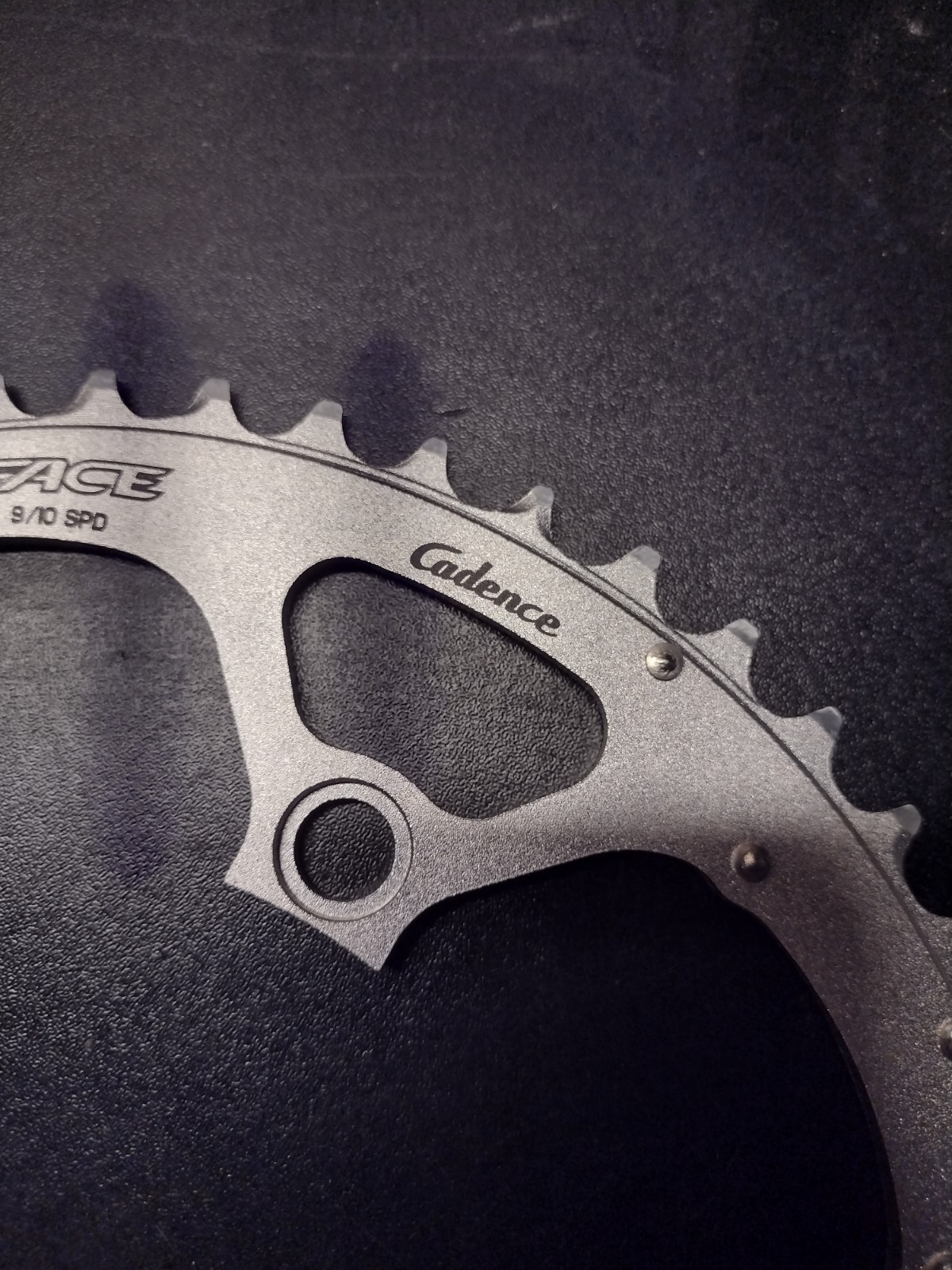 Nos Nib Race Face Silver Road Chainring Set 53/39