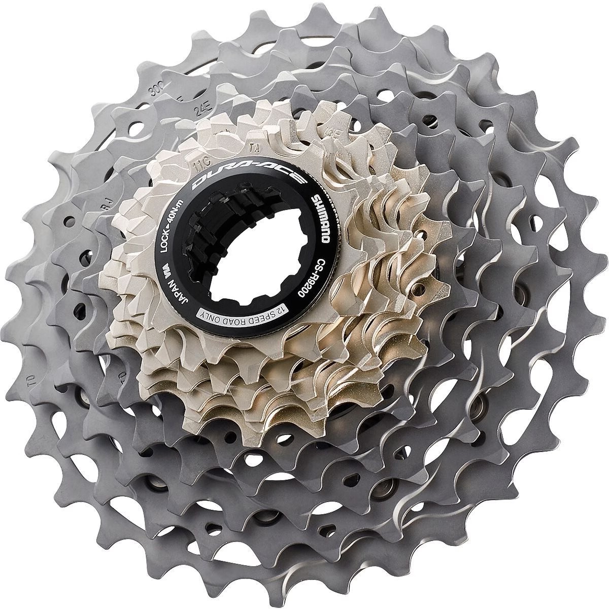 Shimano Dura-Ace CS-R9200 Cassette – 12-Speed, 11-34t, Silver