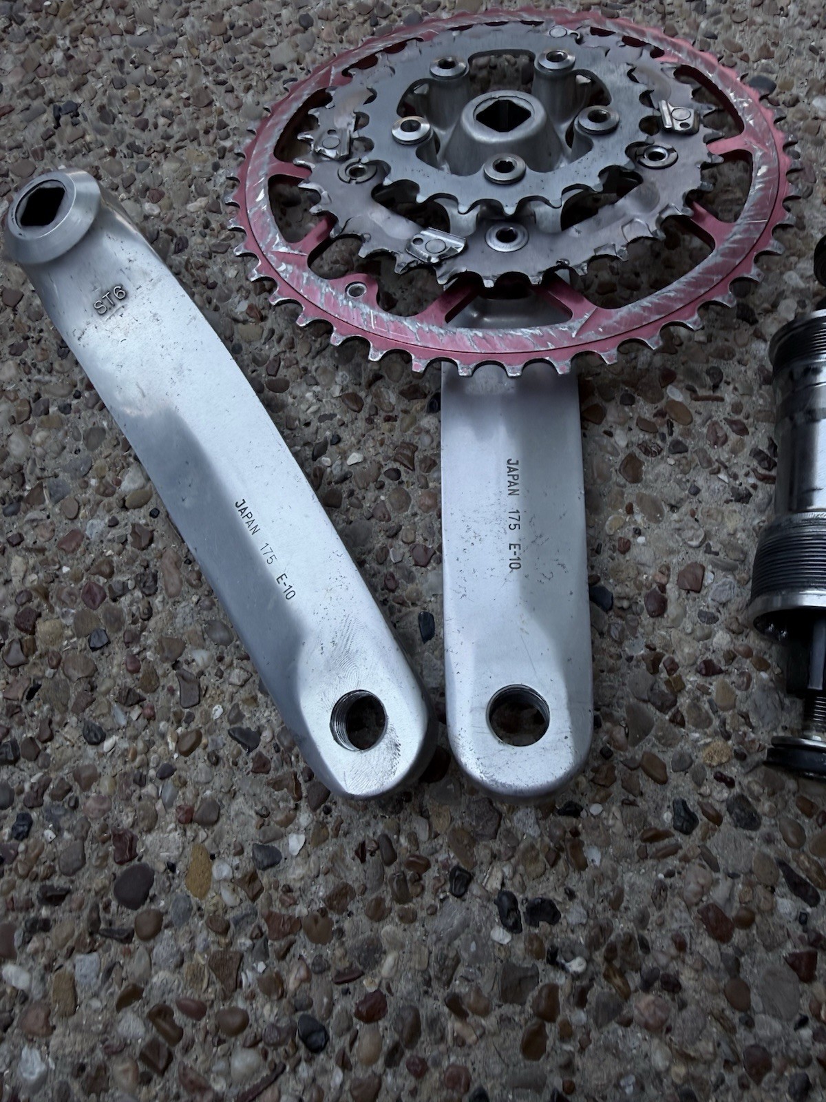 Vintage Specialized S-Works Forged 175 Mm Square Taper Japan MTB Kooka Ring