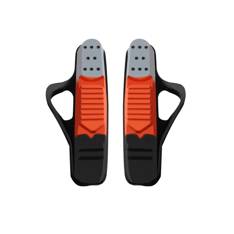 Road Bike Brake Pads for Rim C Brake CNC Aluminum Alloy Replaceable Rubber Pads