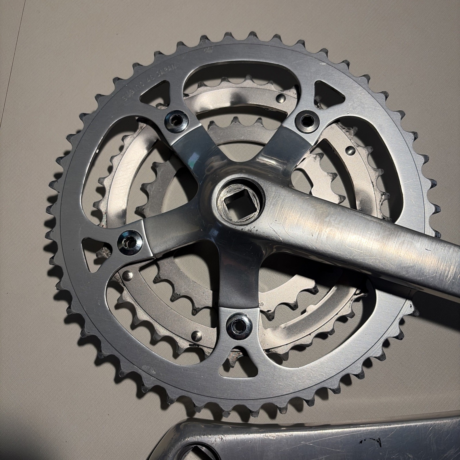 Ritchey Logic Crankset 170mm Sugino Japan Square Taper 46/36/26T Triple MTB