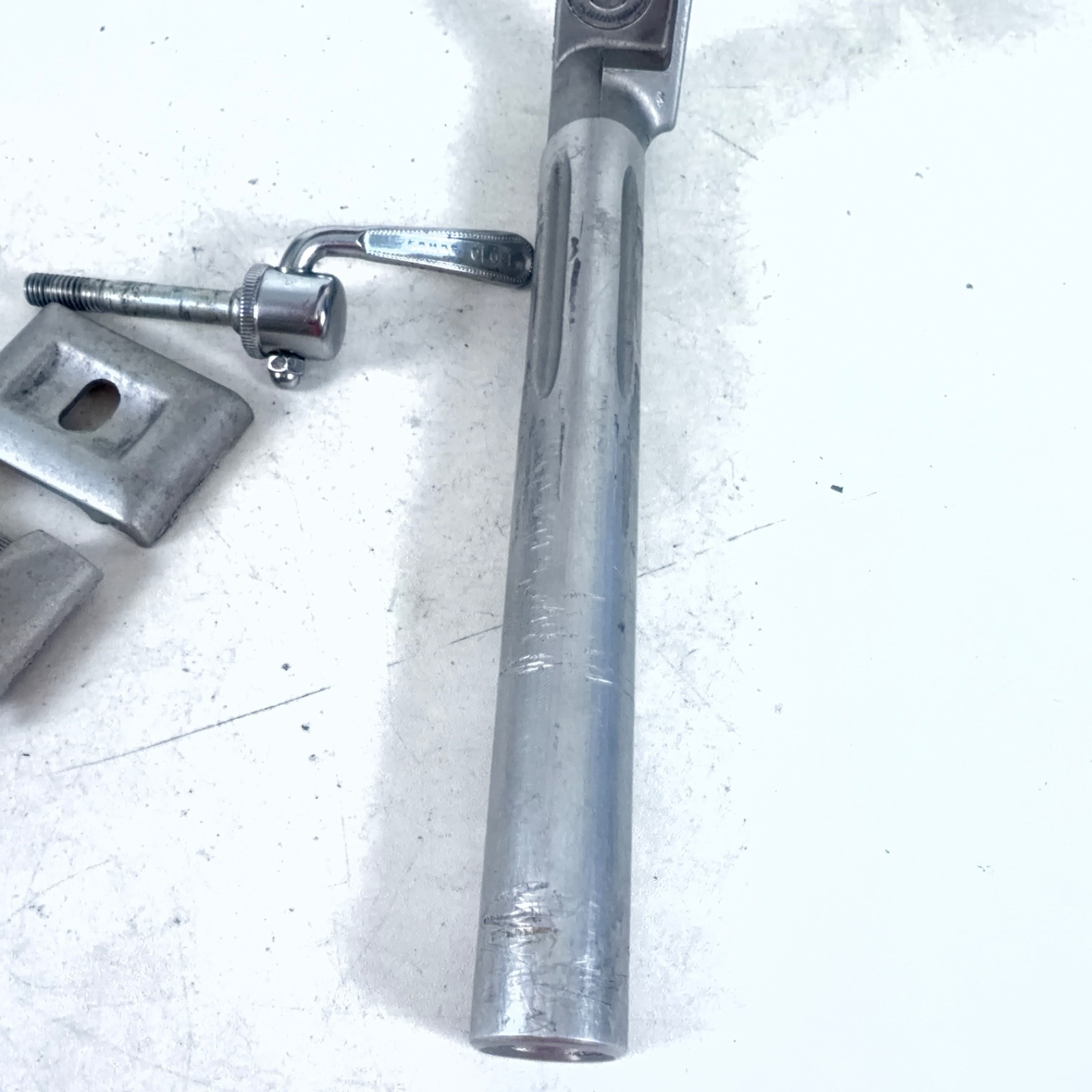 Vintage Sakae SR Japan MTE-100 Seat Post Ø26.4/260mm Adjustable QR Adj. Setback