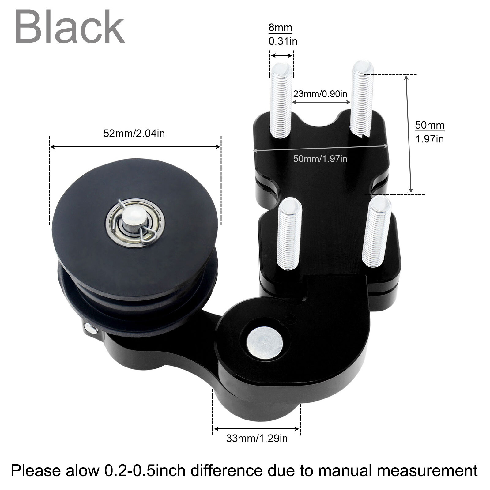 Motorcycle CNC Aluminum Alloy Chain Adjuster Tensioner for Motocross Dirt Bike