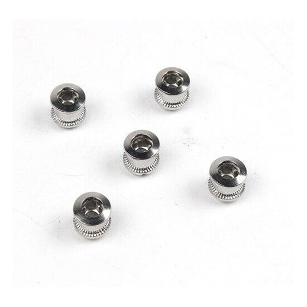 Steel Bike Chainring Bolts 6.5 Single 8.5 Double Triple Speed Nut Screw 5/10/20X