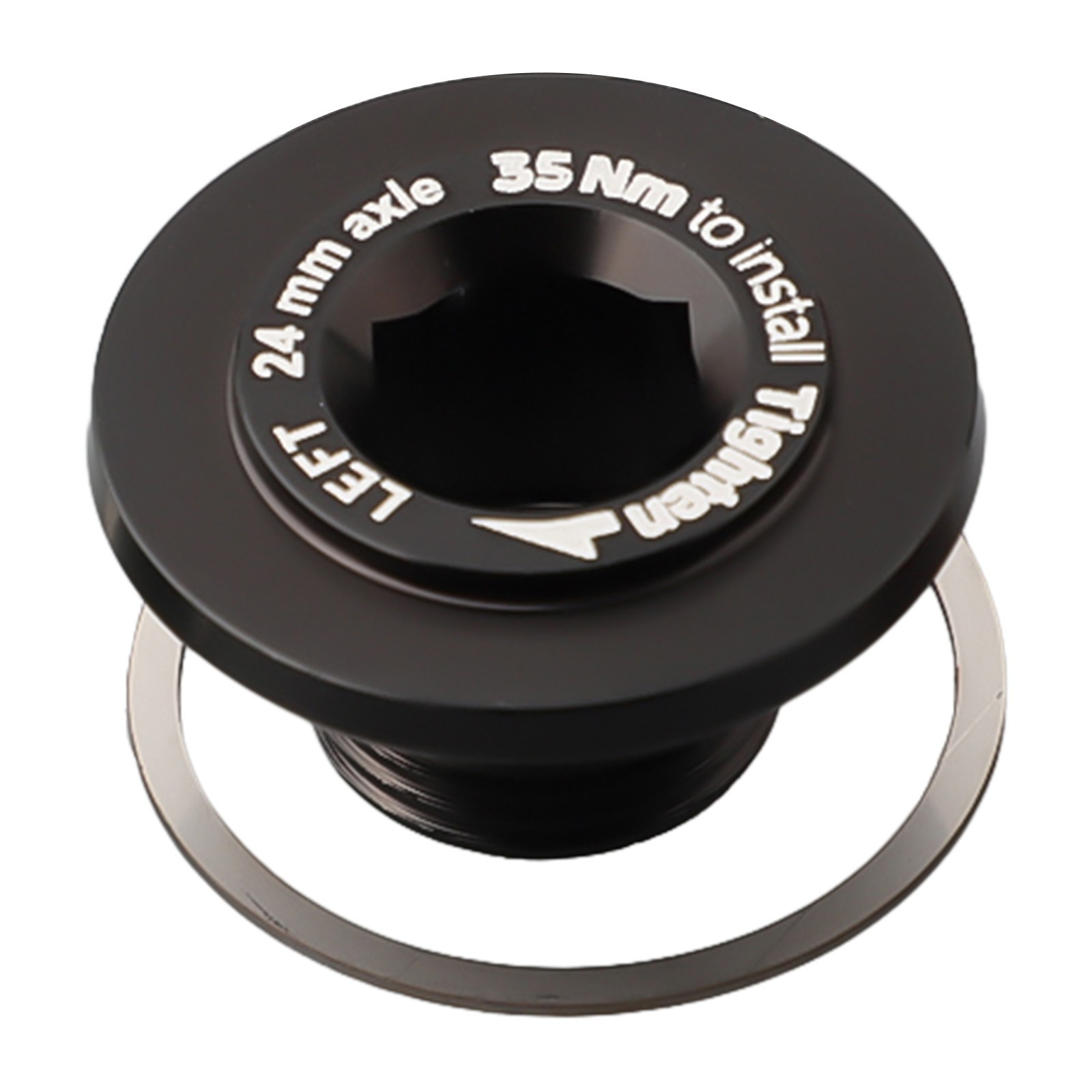 SelfExtracting Bolt for Rotor Aldhu Bicycle Crank 24/30mm Bolt Practical