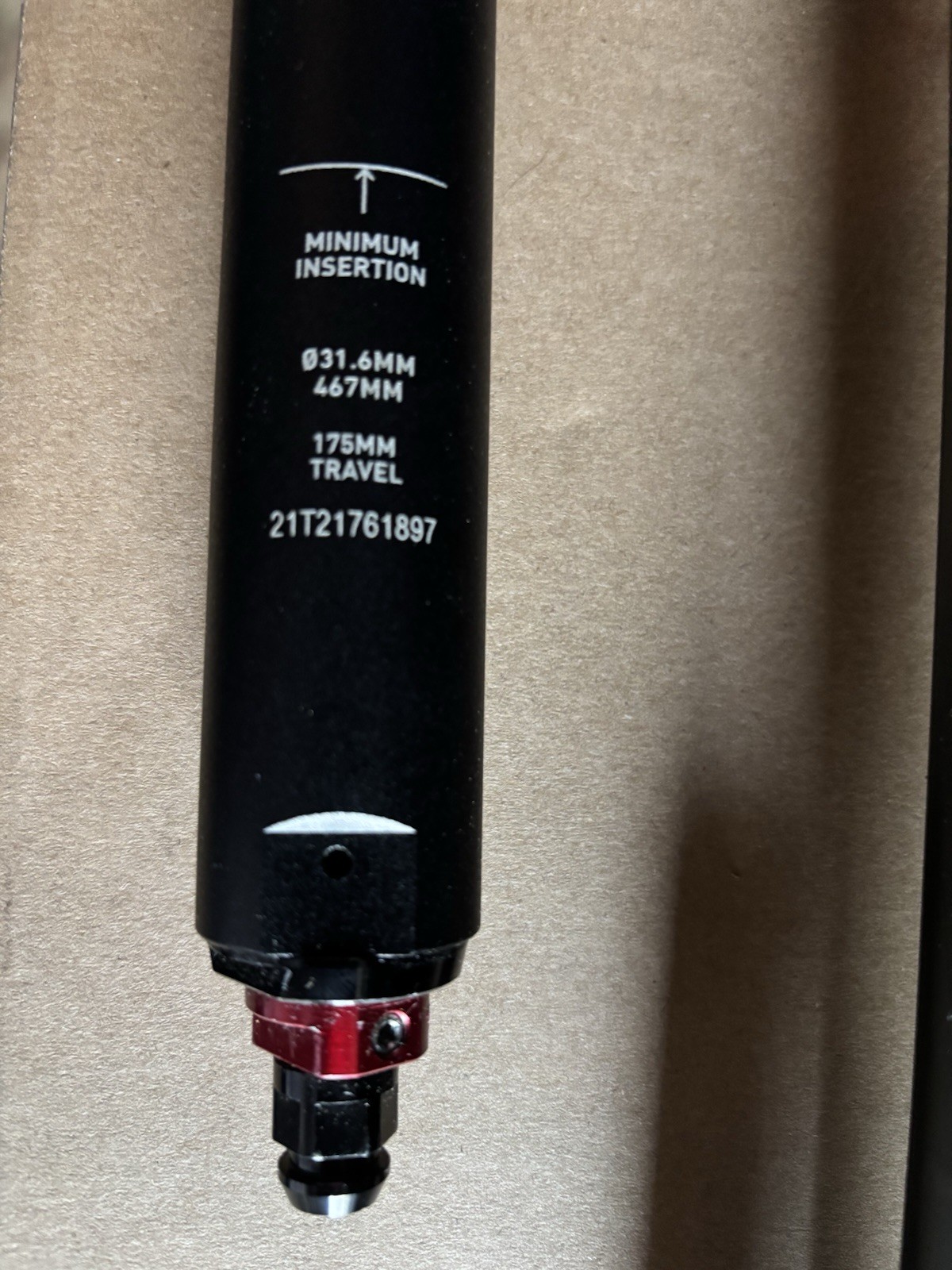 RockShox Reverb Dropper Seatpost Shock Santa Cruz Heckler!