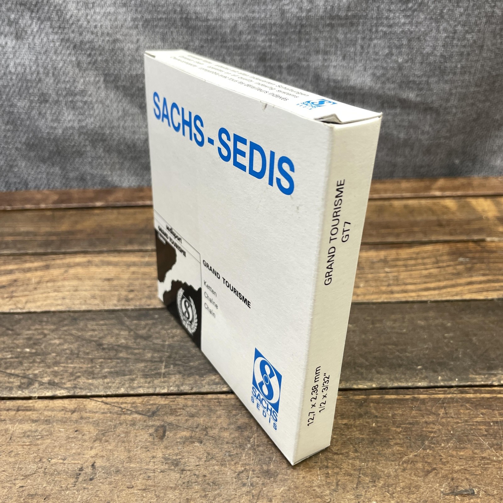 Vintage Sachs-Sedis Grand Tourisme Bicycle Chain NOS 90s MTB France Steel