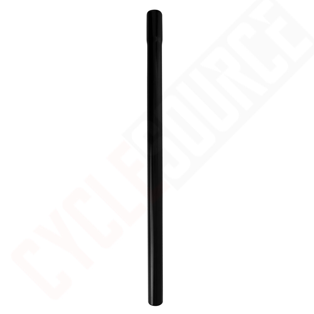 ENIX Vintage Steel Bike Pillar Seat Post 20.7mm/22.2mm Top Black