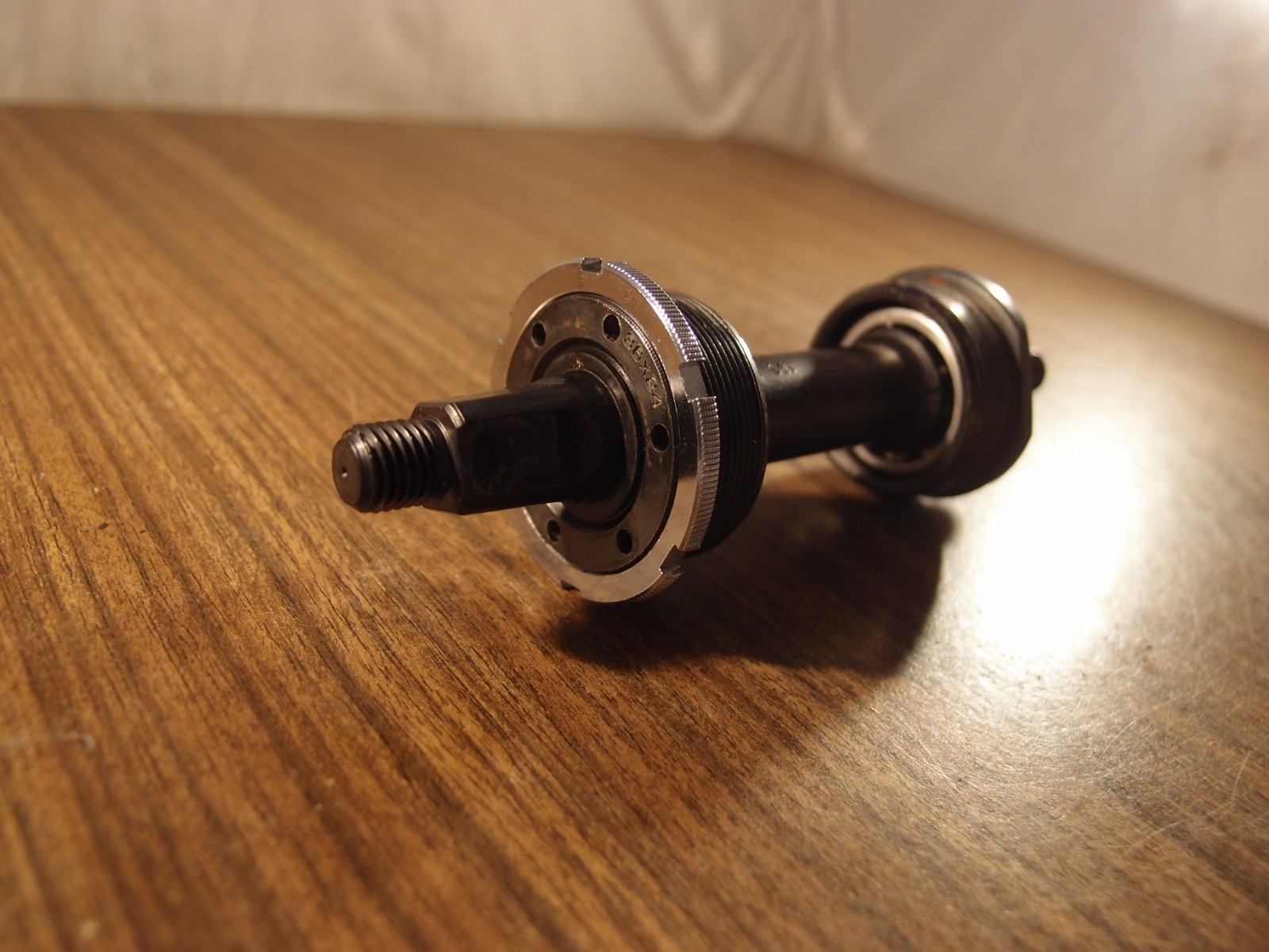 1988 vintage MTB bottom bracket Shimano Mountain LX 1,37″x24T/68 mm Japan 118 mm