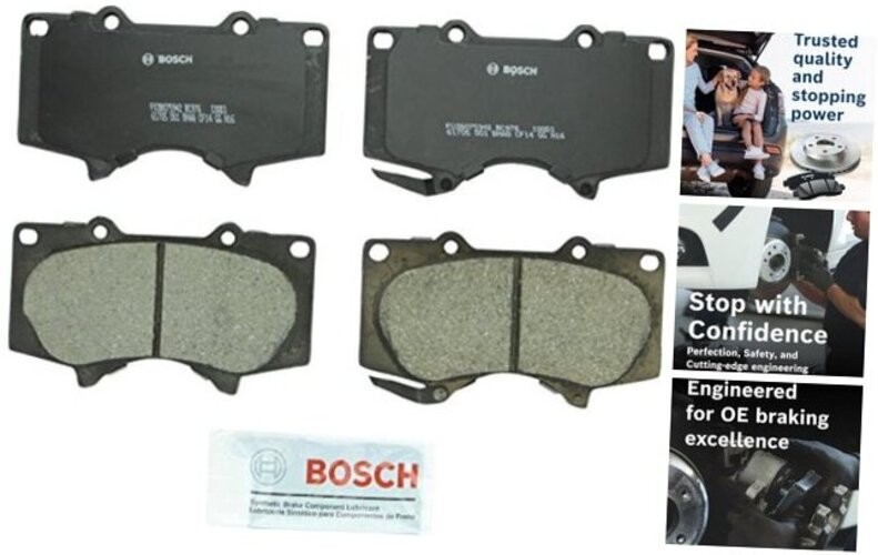 BC976 QuietCast Premium Ceramic Disc Brake Pad Set – Compatible with Select