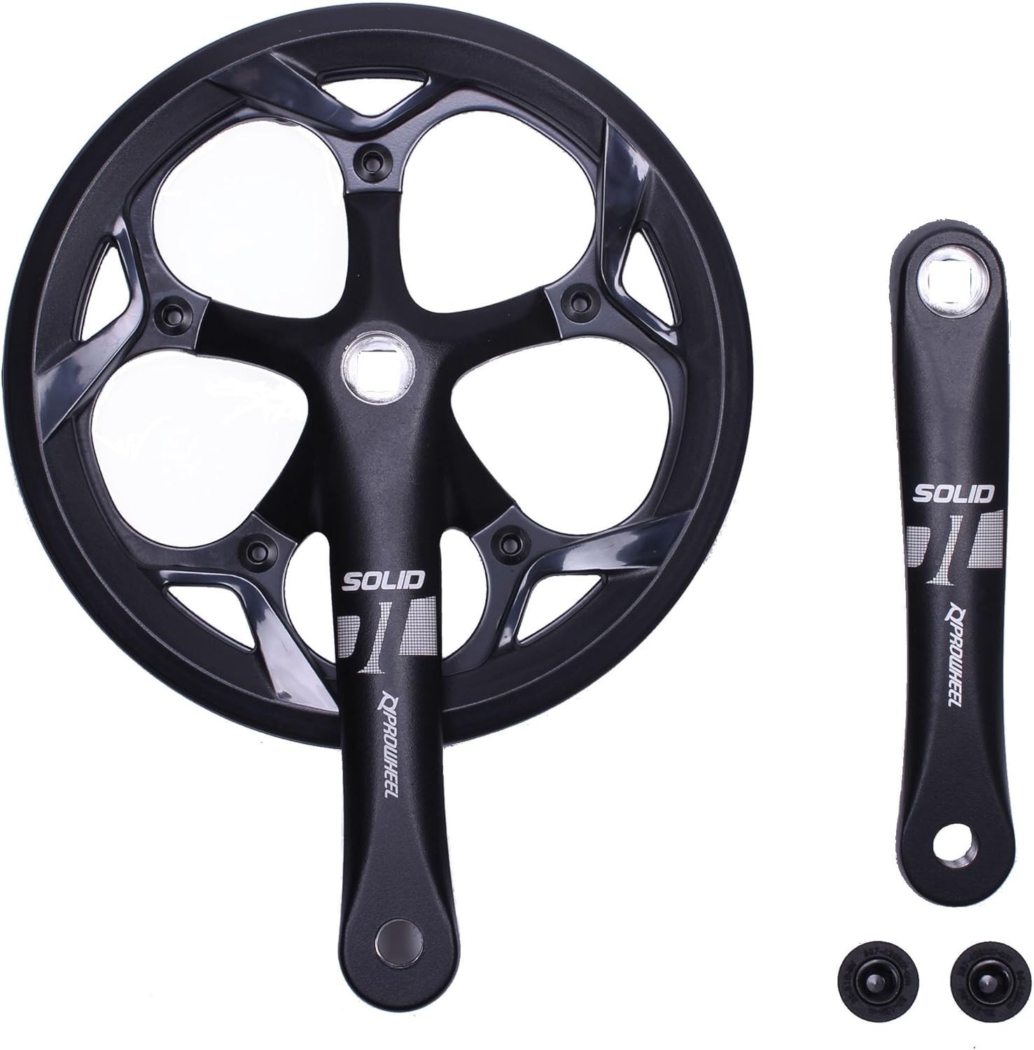 130MM BCD 52T Bike Crankset,165Mm/170Mm/172.5Mm/175Mm Crank Arm Set,Chainwheel a