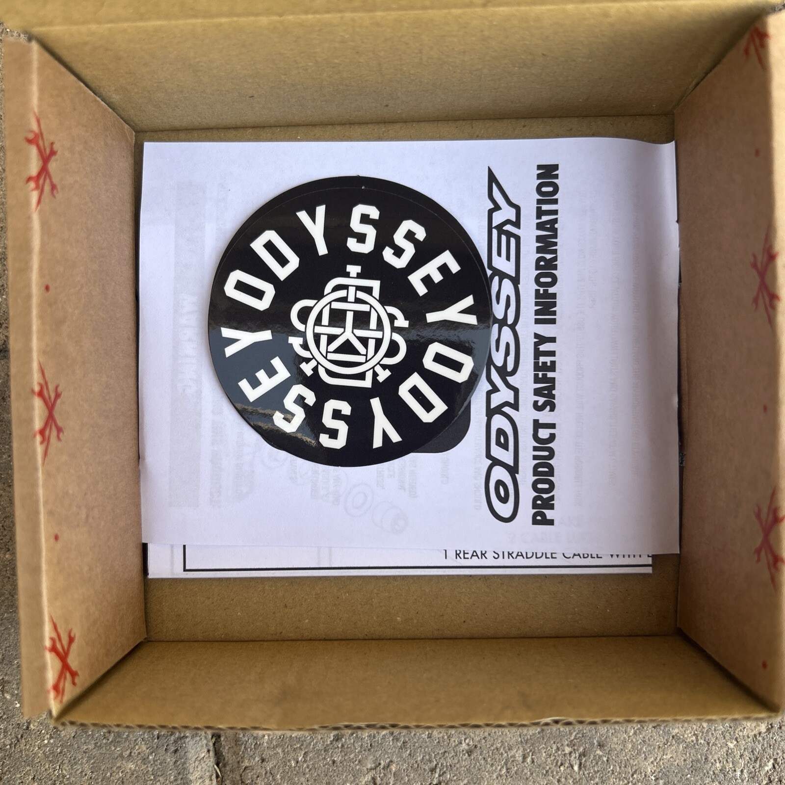 ODYSSEY BMX EVO 2.5 BLACK BICYCLE U-BRAKE EVOLVER PRIMO SUNDAY COLONY