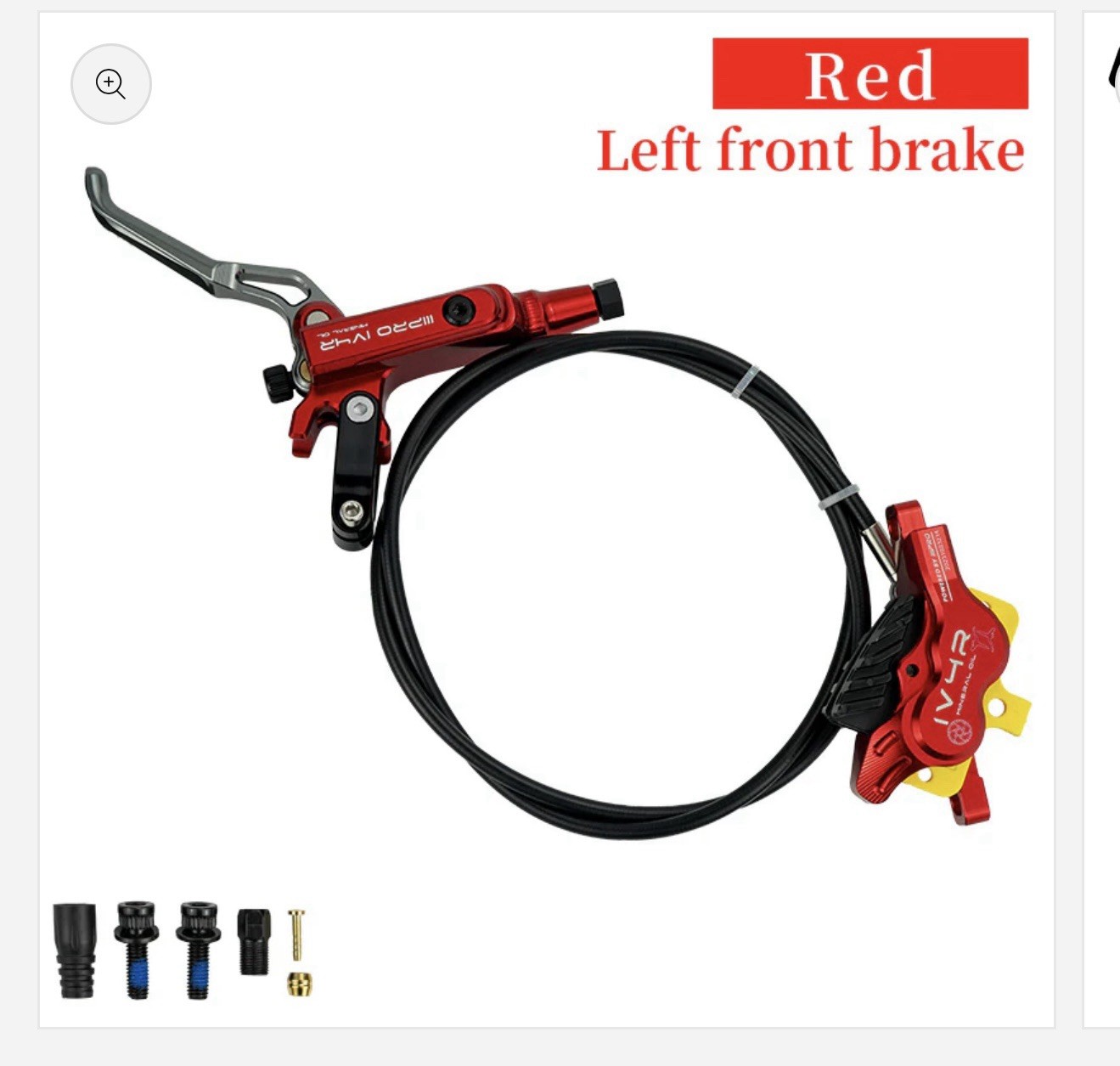 Hydraulic Disk Brake Kit W Front & Rear w/ 800mm/1550mm Hoses