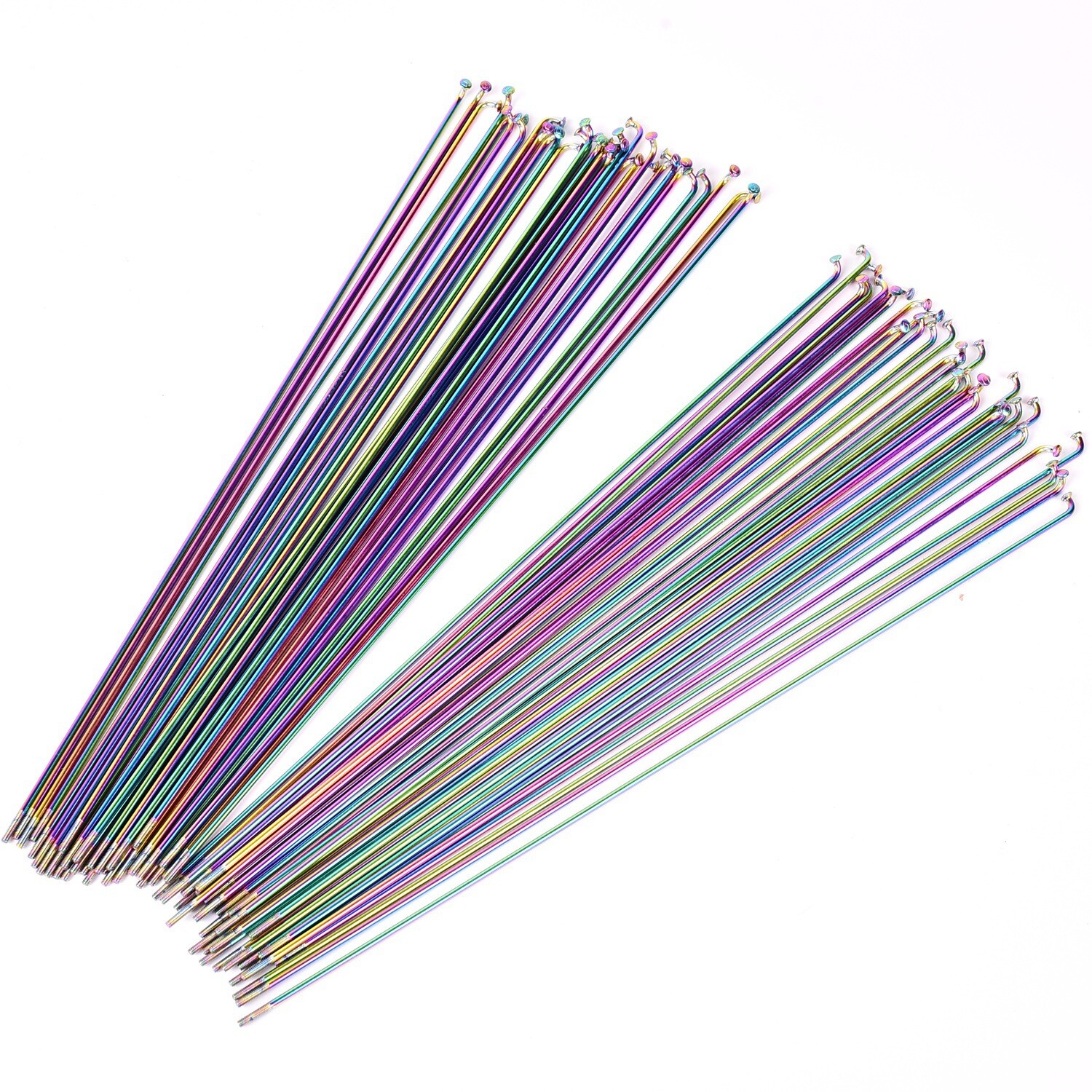 Ultralight 6g J-Bend Colorful Stainless Bicycle Bike Spokes with Brass nipples