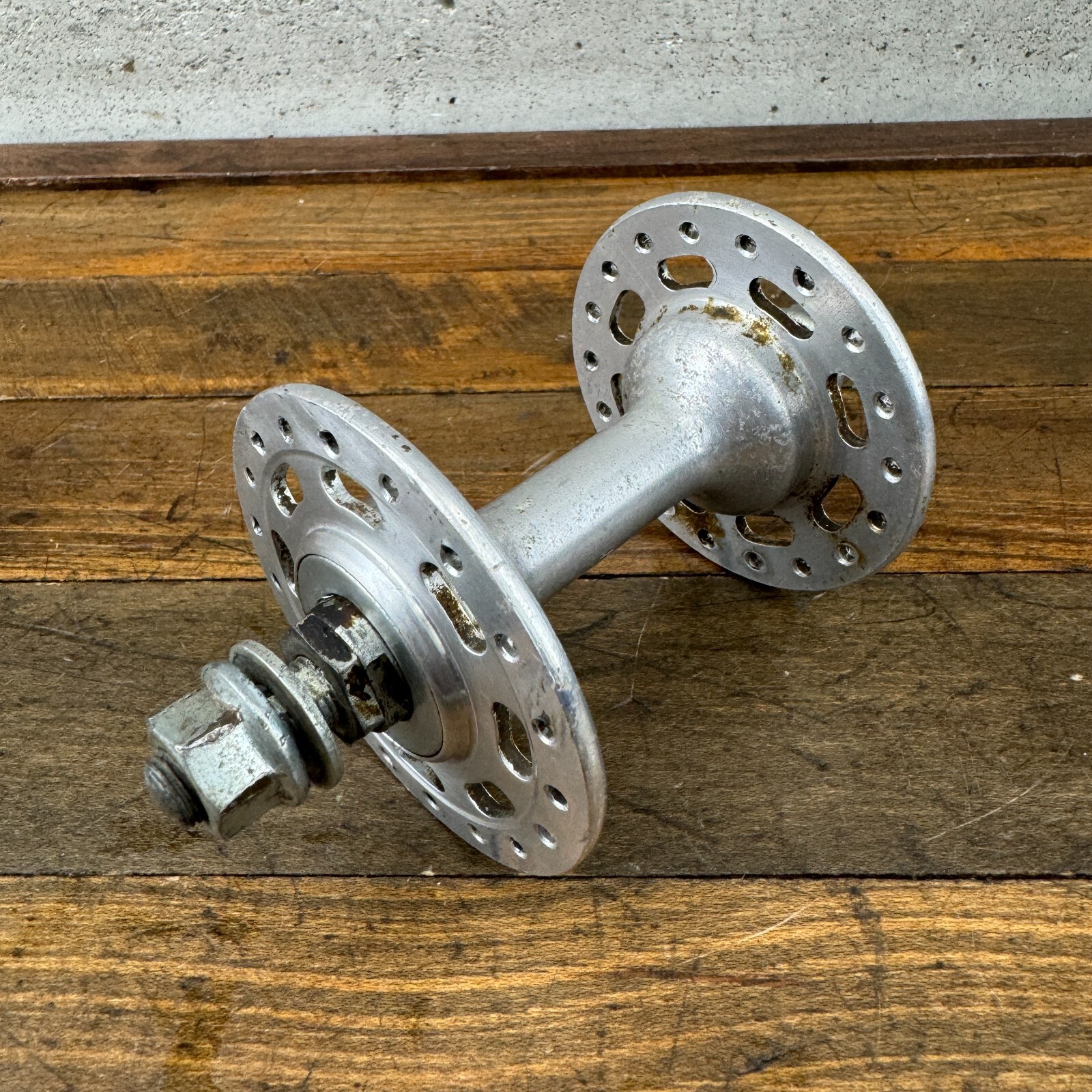Sunshine BMX Front Hub High Flange Old School BMX 36 Hole 36h Nutted OG 80s Race