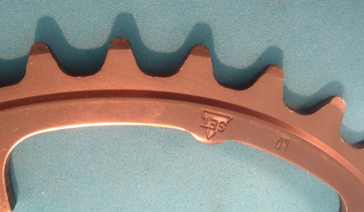Shimano 600 42T Biopace LD NEW/NOS Chainring Oval- 6/7/8/9-Spd-130MM-Bronze ’87