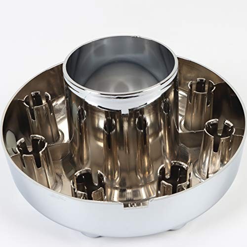 1PCS 2005-2018 F350 Dually Front 4X4 Open Chrome Wheel Center Hub Cap