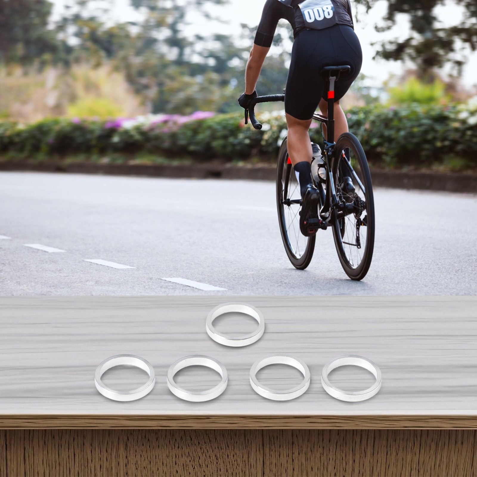 Hot Sale Nail Washer Chainring Bolt Space 12mm*10mm 60*40*10mm Aluminum