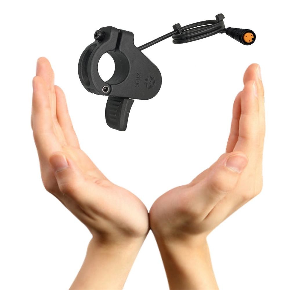 12V-72V E-bike Thumb Throttle 300X WP Plug For Bafang BBS01/02 BBSHD Mid Motor