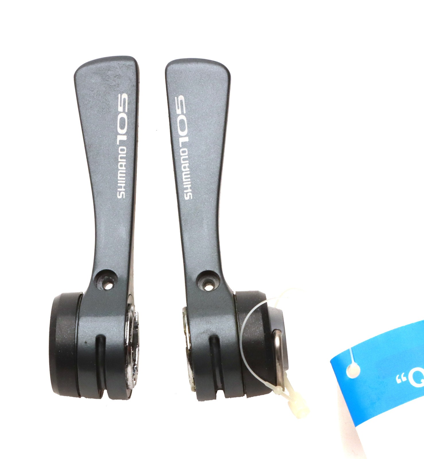 Shimano 105 SL-1051 Shift Lever Set w/ Cables 7s Silver NOS NEW