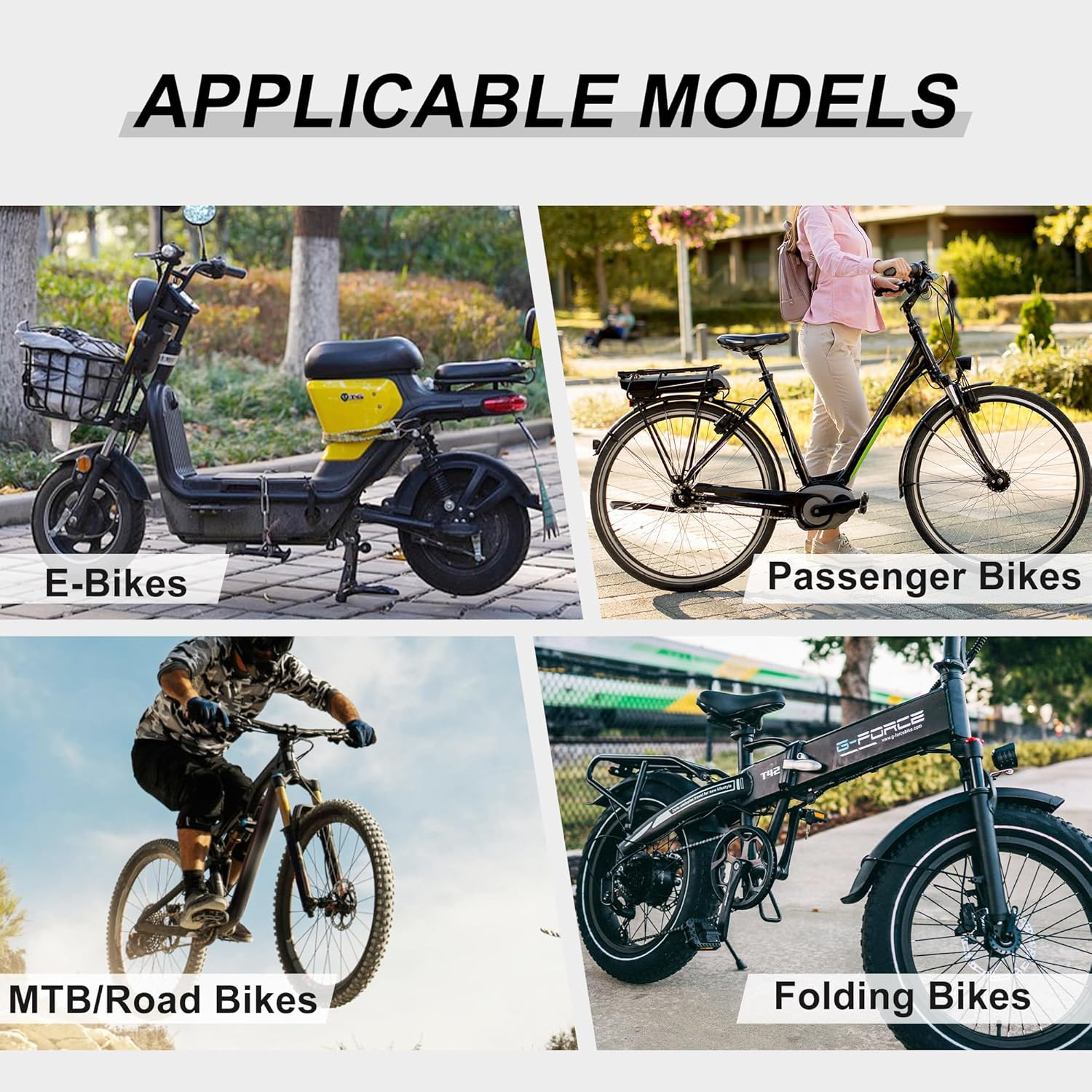 1 Pair Foldable Bike Rear Pedals, Quick Release Aluminum Foot Pegs, Non-Slip Foo
