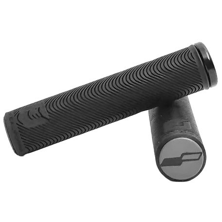 Sensus Cloudwave Lock-On Grips – Black, 154mm, Anti-Slip EMJ Pattern, Made in