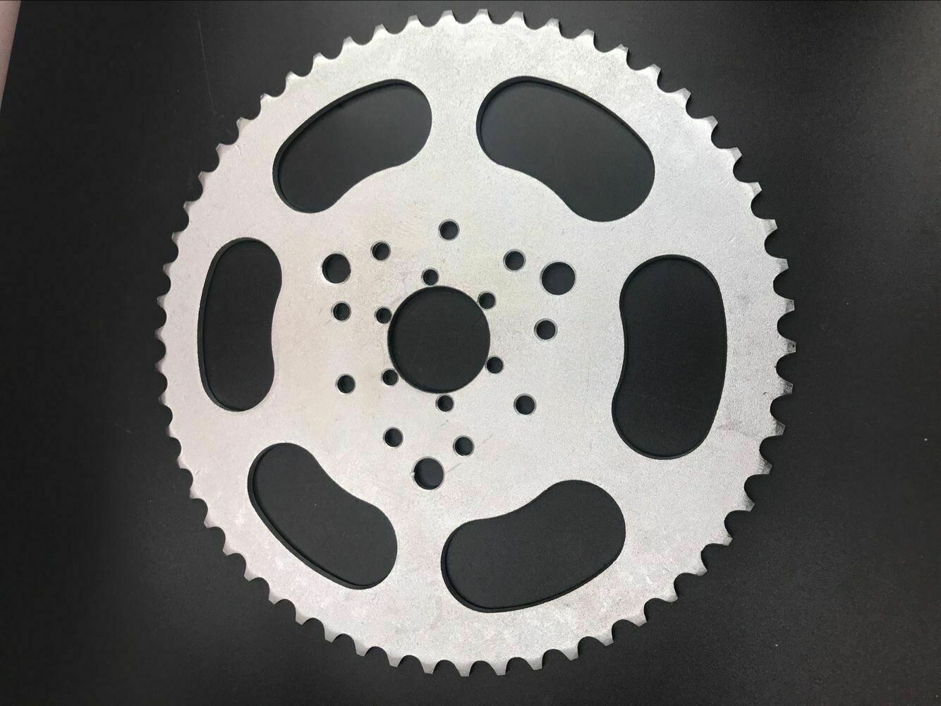 CDHPOWER 56T Teeth 3+6+9 holes Chain Driving Sprocket and Rear Hub Adapter 1″