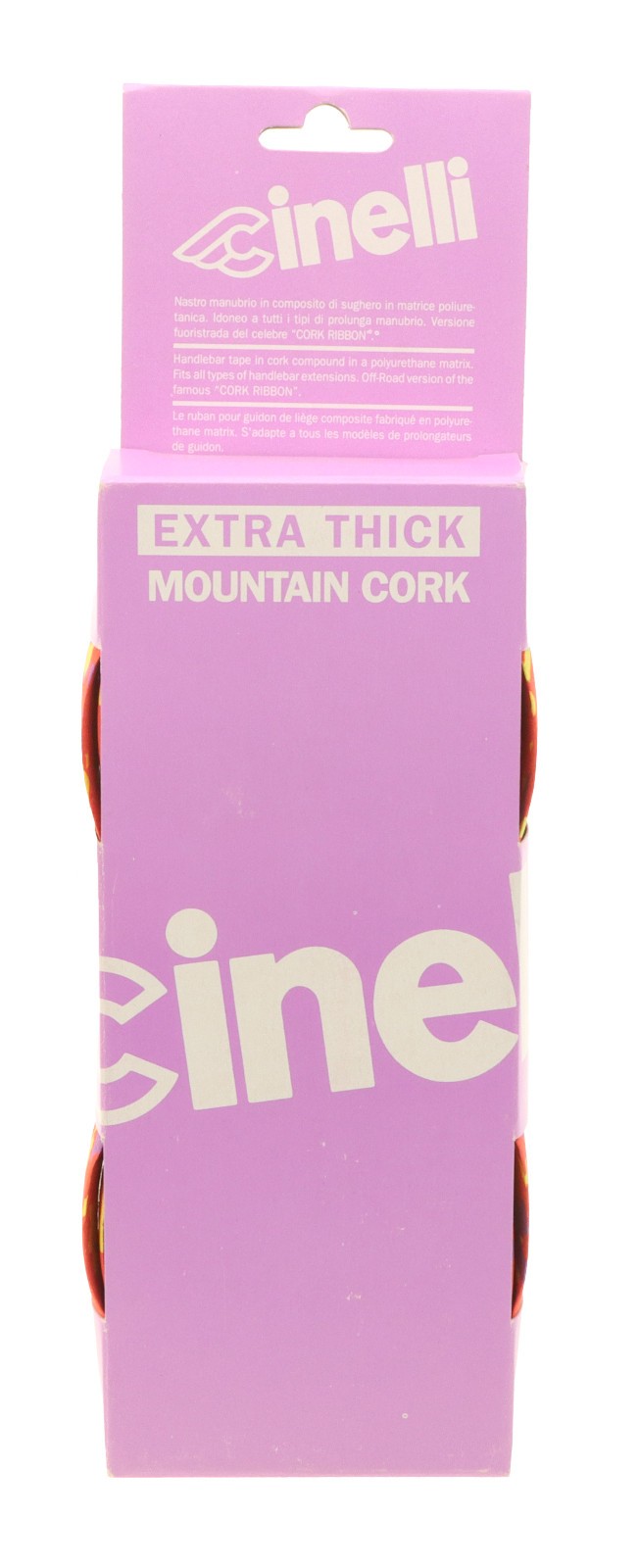 Cinelli Extra Thick Mountain Cork Handlebar Tape Red Camo NEW NOS *Shelfwear