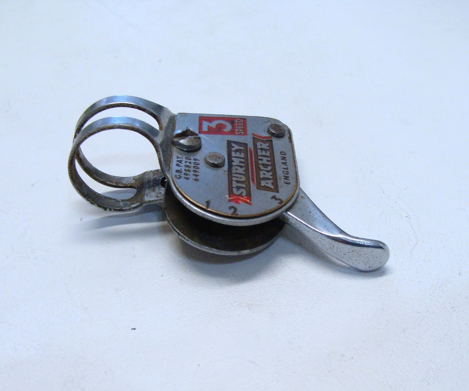 ~ Vintage Sturmey Archer 3s 3 Speed Trigger Shifter AW Raleigh Sports England ~