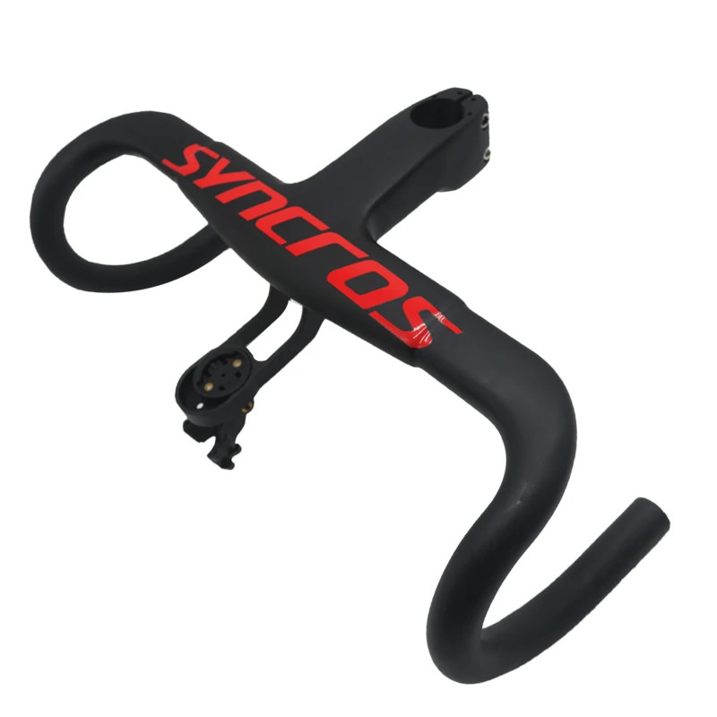Carbon Road Bicycle Integrated Handlebar 31.8mm 28.6mm 390-430mm Drop Handelbars