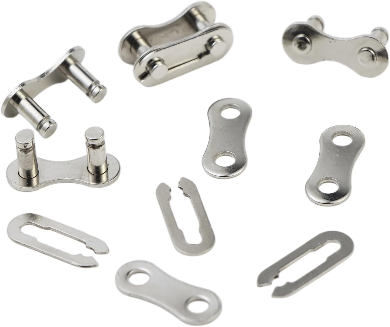 4 Pairs Bicycle Missing Link 1/6/7/8/9/10/11/12 Speed Chain Reusable Steel Bi…
