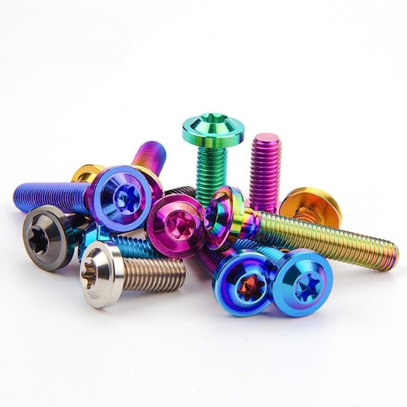M5 Titanium Bolt Plum Torx T25 Head Screw for Bike Brake 10 12 15 20 25 30 35mm