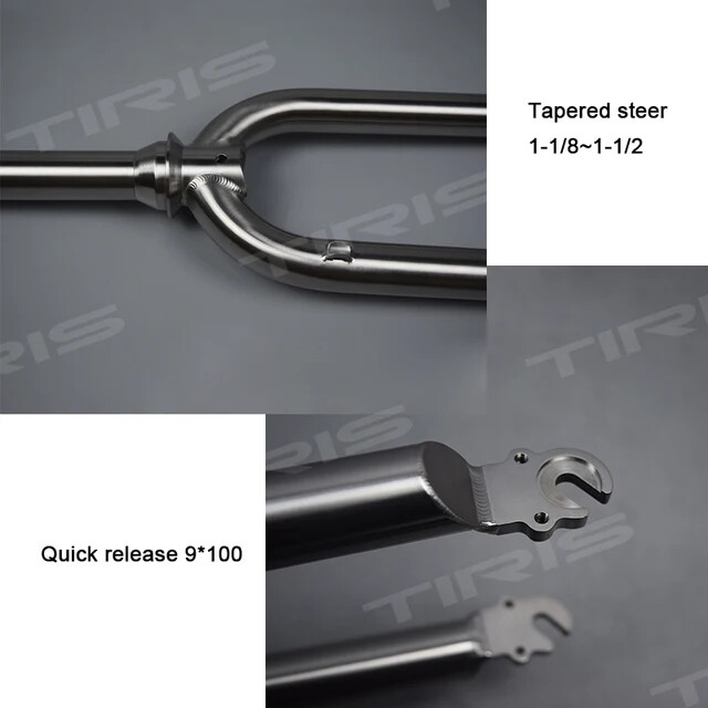 TIRIS QC6 Titanium 29 Fork For Gravel Road Bike 700C Road Bicycle Accessories