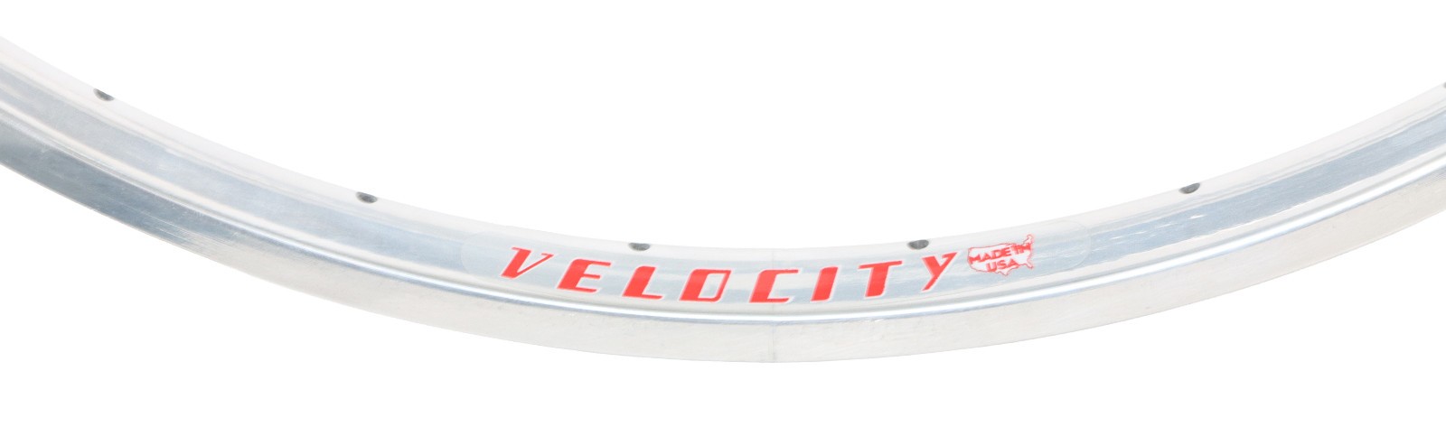 Velocity A23 Alloy Off-Center Bike Rim 650b 32H NMSW Silver NEW NOS Made in USA
