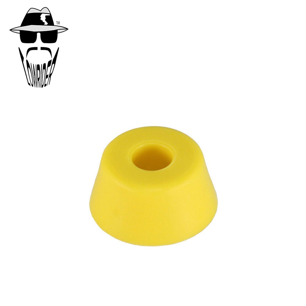 ORIGINAL LOWRIDER 8 Ball Branded Bicycle Springer Cushion Rubber Yellow 32x16mm.