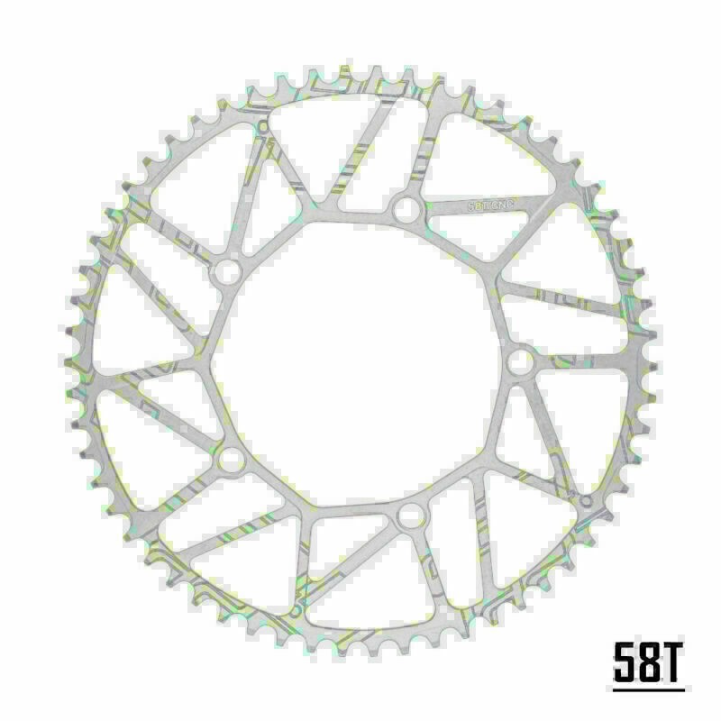 Litepro Hollow Folding Narrow Bicycle Road Wide 130BCD Chainring 50-58T Chainwhe