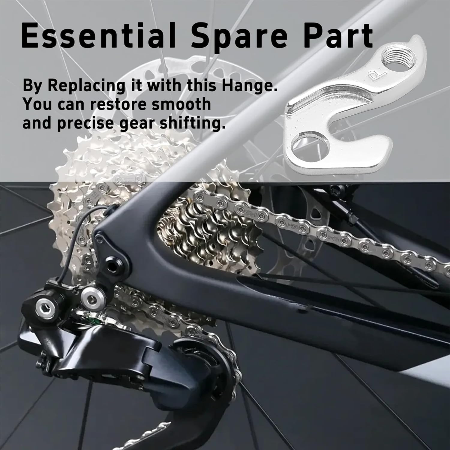 Universal Derailleur Hanger Replacement Part for Most Bicycle Models