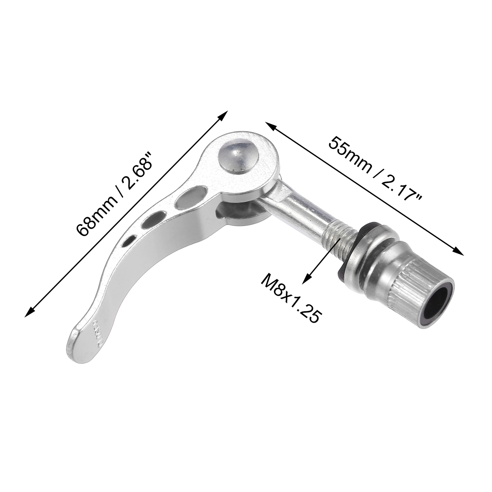 Universal Piece of 2 8mm Aluminium Alloy Bike Seat Post Quick Release Pin Bolts