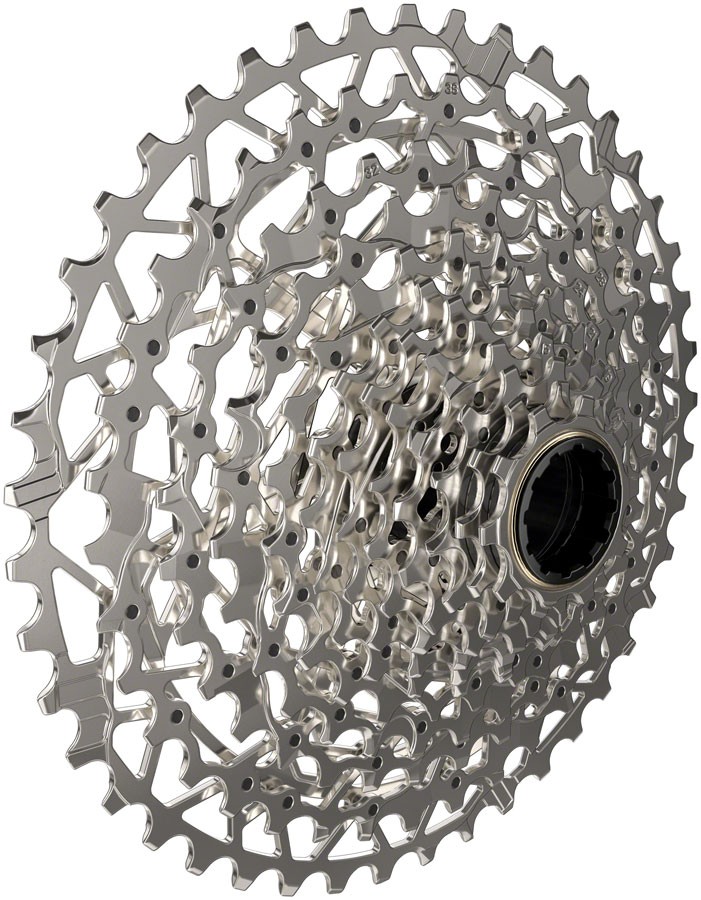 SRAM XPLR XG-1251 Cassette – 12-Speed, 10-44t, Silver, For XDR Driver Body, D1