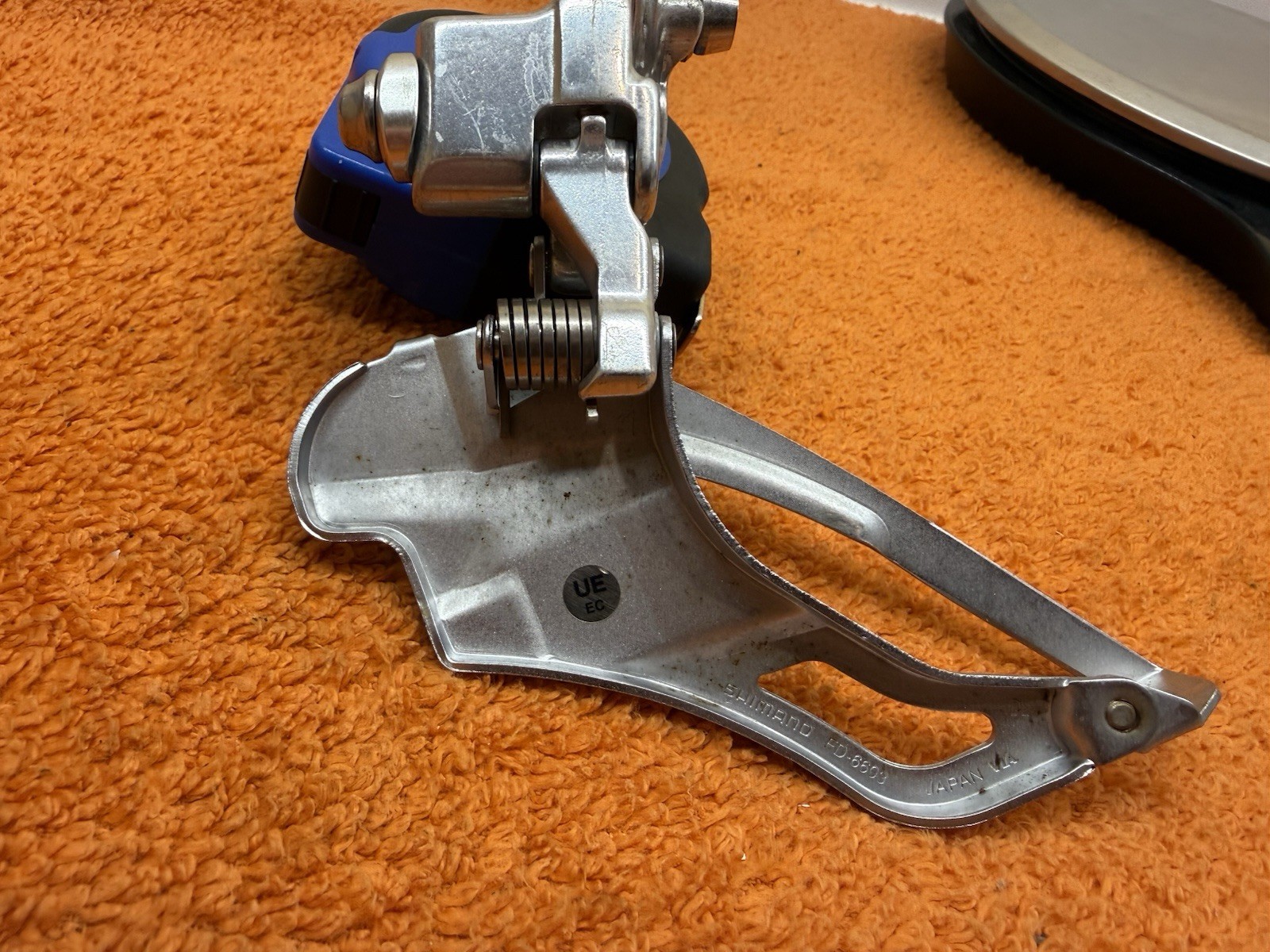 Shimano Ultegra Triple Braze-On Mount Bottom Pull Front Derailleur FD-6603