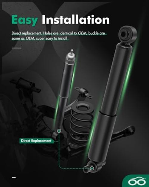 Rear Gas Struts Shock Absorbers Fit for 2008, 2009, 2010 2011, 2012